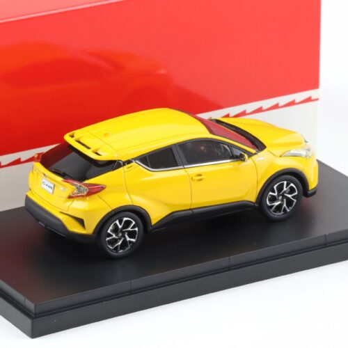 1:43 Ebbro Toyota C-HR yellow 2016