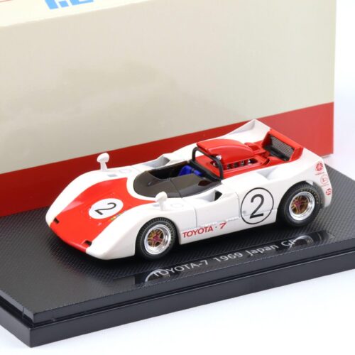 1:43 Ebbro Toyota 7 Japan GP 1969 #2 white/ red Hiroyuki Kukiru/ Hiroshi Hosoya