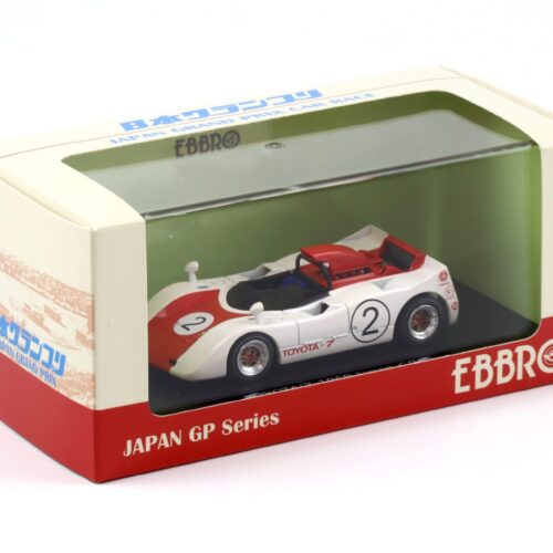 1:43 Ebbro Toyota 7 Japan GP 1969 #2 white/ red Hiroyuki Kukiru/ Hiroshi Hosoya
