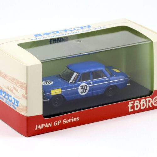 1:43 Ebbro Nissan Prince Skyline GTB 1964 Japan GP #39 Yoshikazu Sunako blue