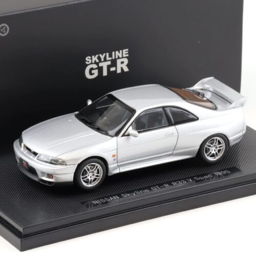 1:43 Ebbro Nissan Skyline GT-R (R33) Vspec 1995 silver