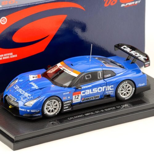 1:43 Ebbro Nissan GT-R Super GT500 CALSONIC IMPUL 2008 #12 Matsuda/ Phillipe