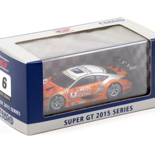 1:43 Ebbro Lexus RC F Super GT500 Rd.1 Okayama 2015 ENEOS SUSTINA #6 Oshima