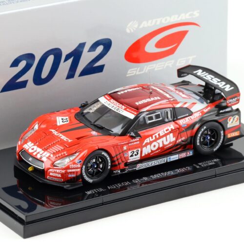 1:43 Ebbro Nissan GT-R Super GT500 MOTUL AUTECH GT-R 2012 #23 Motoyama/ Krumm