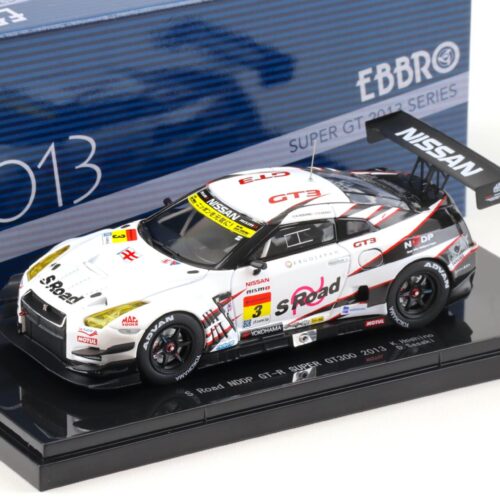 1:43 Ebbro Nissan GT-R R35 Super GT300 S Road NDDP GT-R 2013 #3 Hoshino/ Sasaki