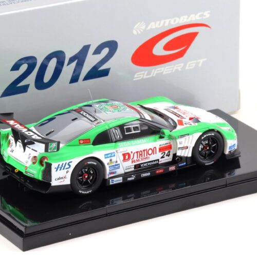 1:43 Ebbro Nissan GT-R Super GT500 D´Station ADVAN GT-R 2012 #24 Yasuda/ Wirdheim