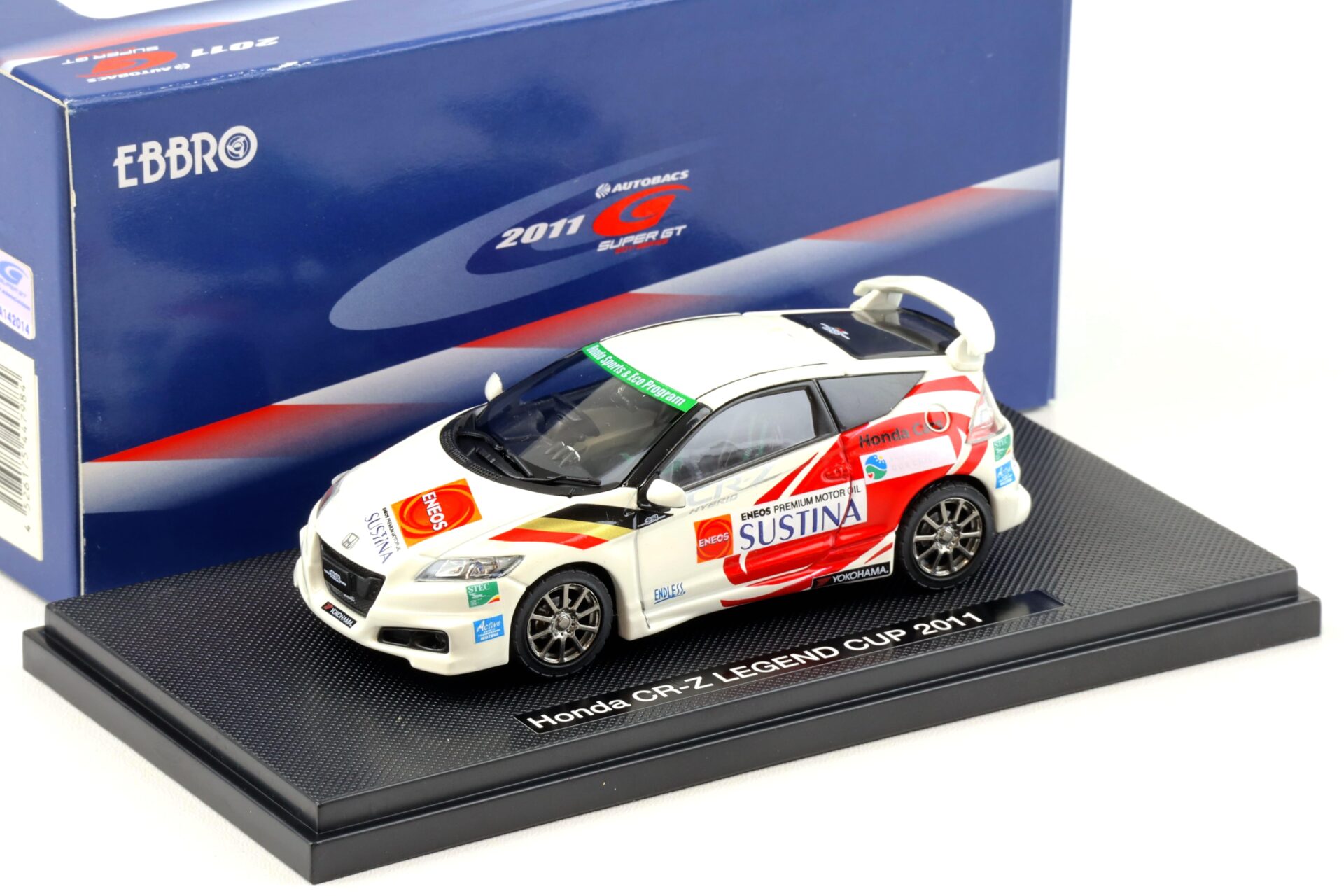 ID 94207 orig.jpg 1:43 Ebbro Honda CR-Z Legend Cup SET B 2011 white