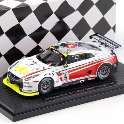 1:43 Ebbro Nissan GT-R GT1 Swiss Racing Team 2010 #4 Nilsson/ Ara