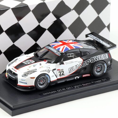 1:43 Ebbro Nissan GT-R GT1 2010 Sumo Power GT #22 Hughes/ Campbell-Walter