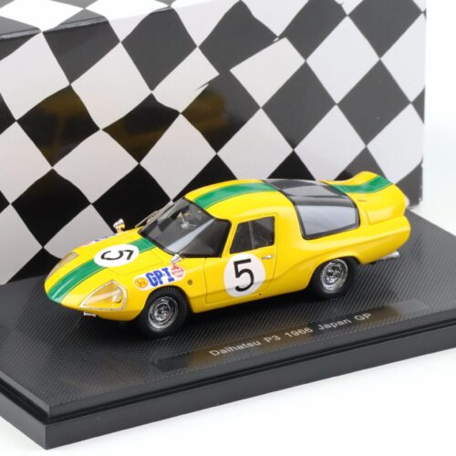 1:43 Ebbro Daihatsu P3 Japan GP 1966 #5 Takao Yoshida yellow/ green
