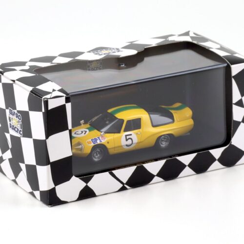 1:43 Ebbro Daihatsu P3 Japan GP 1966 #5 Takao Yoshida yellow/ green - Image 3