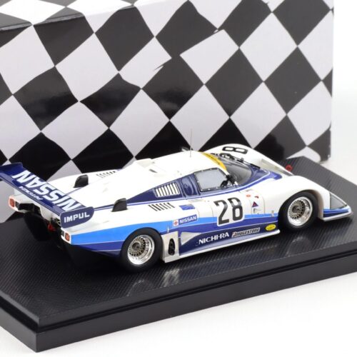 1:43 Ebbro Nissan Silvia Turbo C NICHI-RA 1985 WEC Japan #28 Hoshino - Image 2