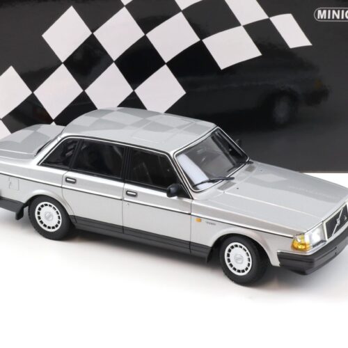 1:18 Minichamps Volvo 240 GL Limousine 1986 silver metallic