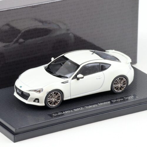 1:43 Ebbro Subaru BRZ Coupe Tokyo Motor Show 2011 matt white