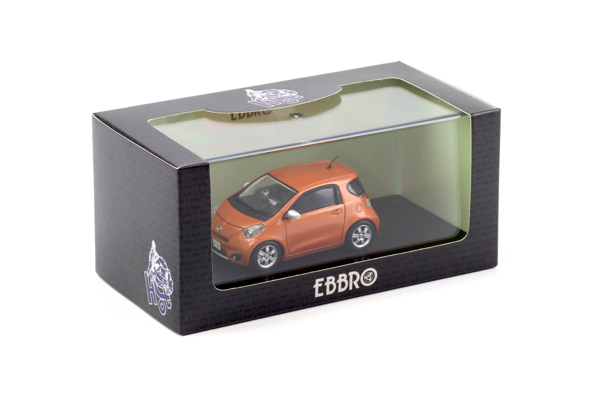 1:43 Ebbro Toyota IQ orange 2009