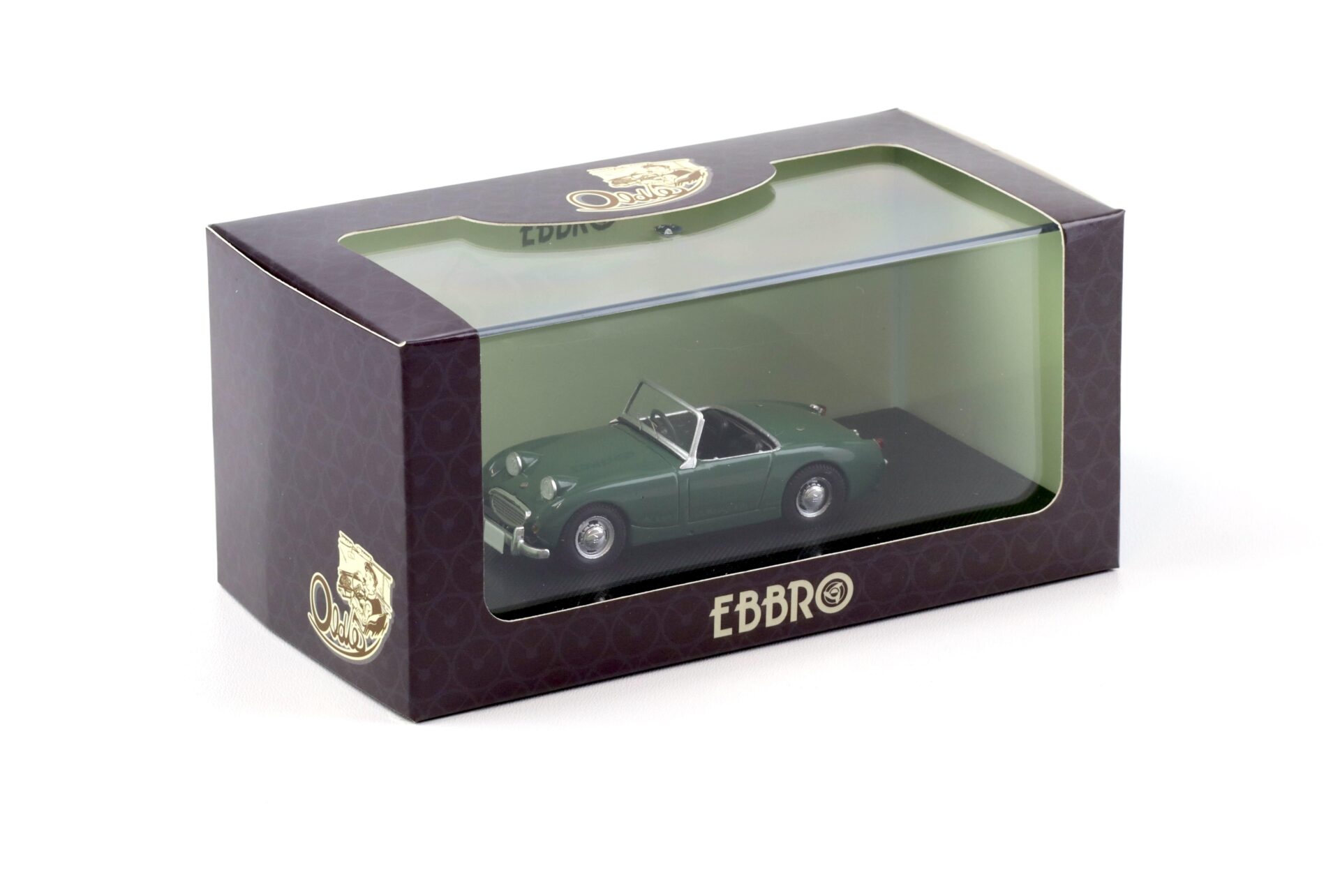 1:43 Ebbro Austin Healey Sprite MK.1 Roadster 1958 green
