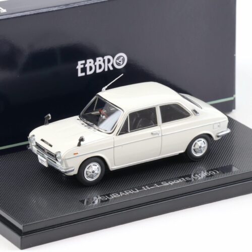1:43 Ebbro Subaru FF-1 Sports Sedan 2-door 1969 white