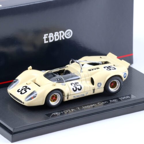 1:43 Ebbro Toyota 7 Japan Can Am 1968 #35 light yellow