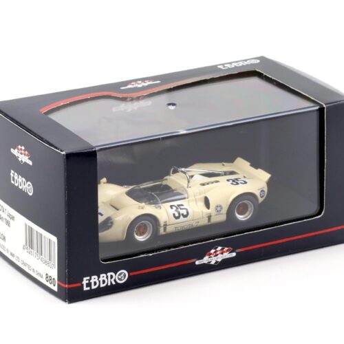 1:43 Ebbro Toyota 7 Japan Can Am 1968 #35 light yellow - Image 3