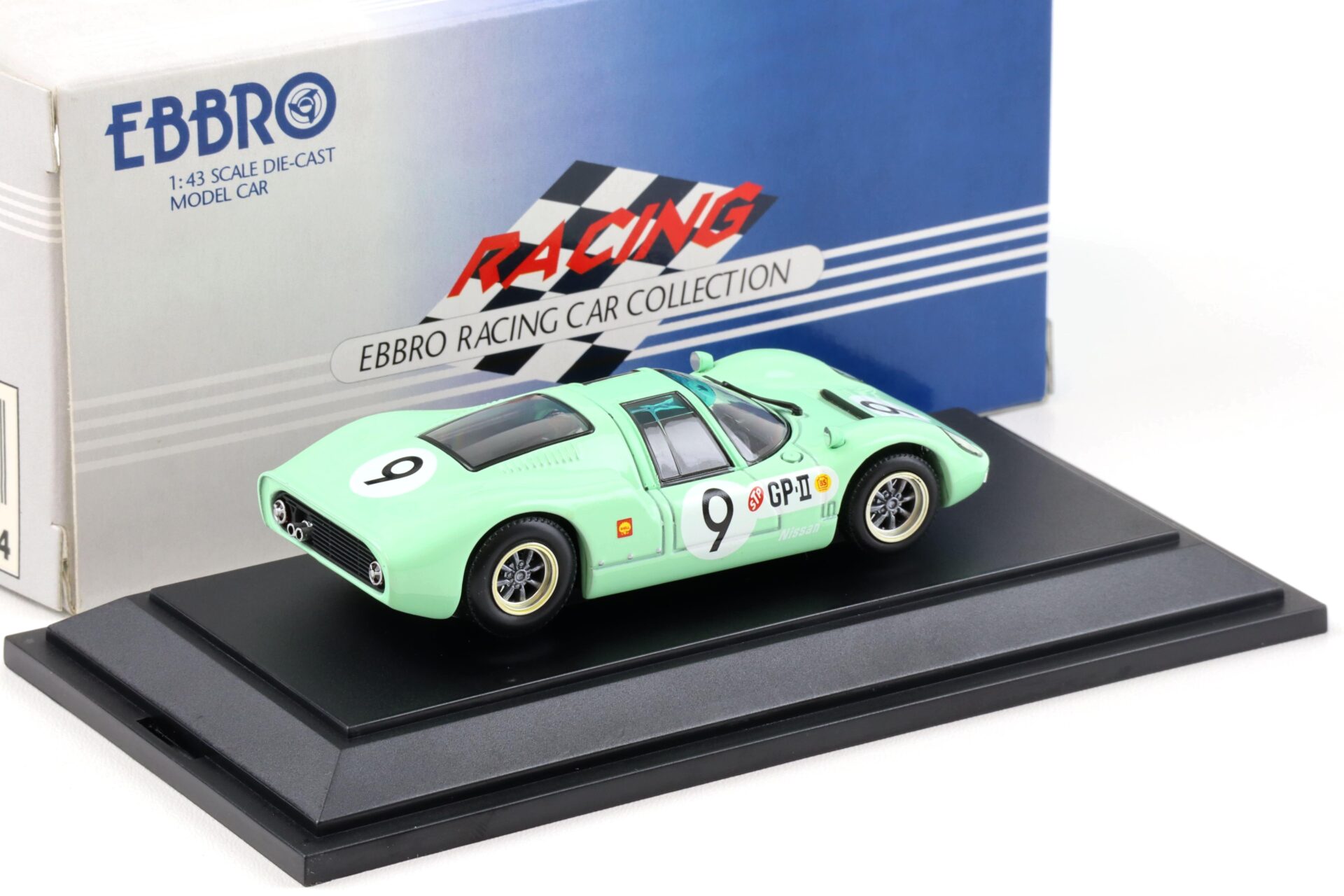 1:43 Ebbro Nissan R380 II Japan GP 1967 green #9