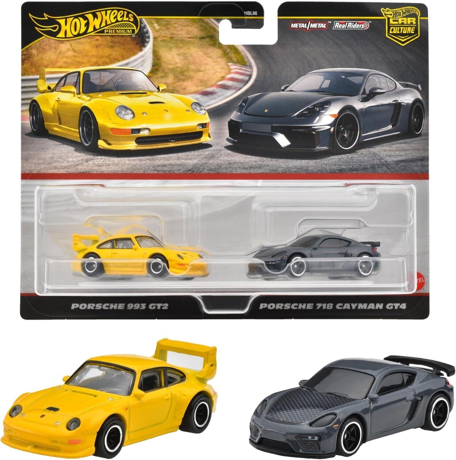 ID 94426 orig.jpg 1:64 Hot Wheels 2024 Premium 2-Pack Porsche 993 GT2 & Porsche 718 Cayman GT4 979P