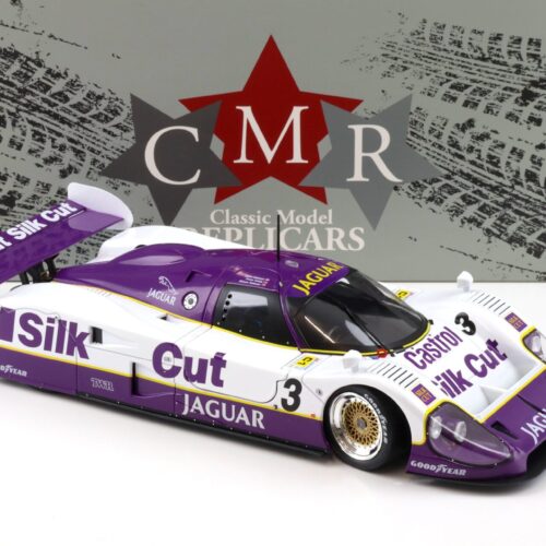 1:18 CMR Jaguar XJR-12 #3 Winner 24h Le Mans 1990 Silk Cut Nielsen, Cobb, Brundle
