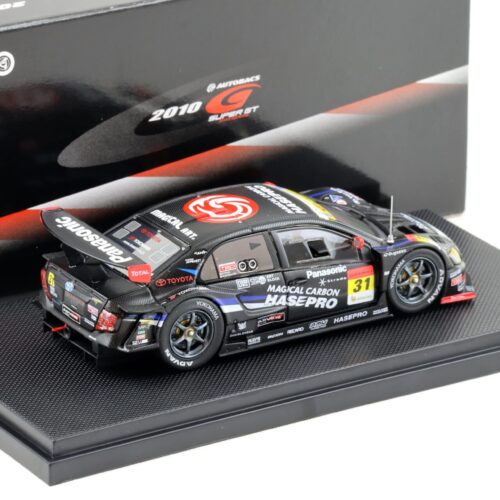 1:43 Ebbro Toyota Corolla MAGICAL CARBON apr Axio Fuji Sprint Cup 2010