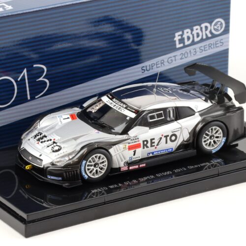 1:43 Ebbro Nissan GT-R Super GT500 REITO MOLA GT-R 2013 Okayama Test #1 - Image 1