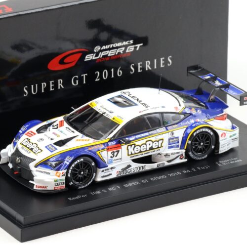 1:43 Ebbro Lexus RC F Super GT500 KeeOer TOMÂ´s RC F 2016 #37 Rd.2 Fuji
