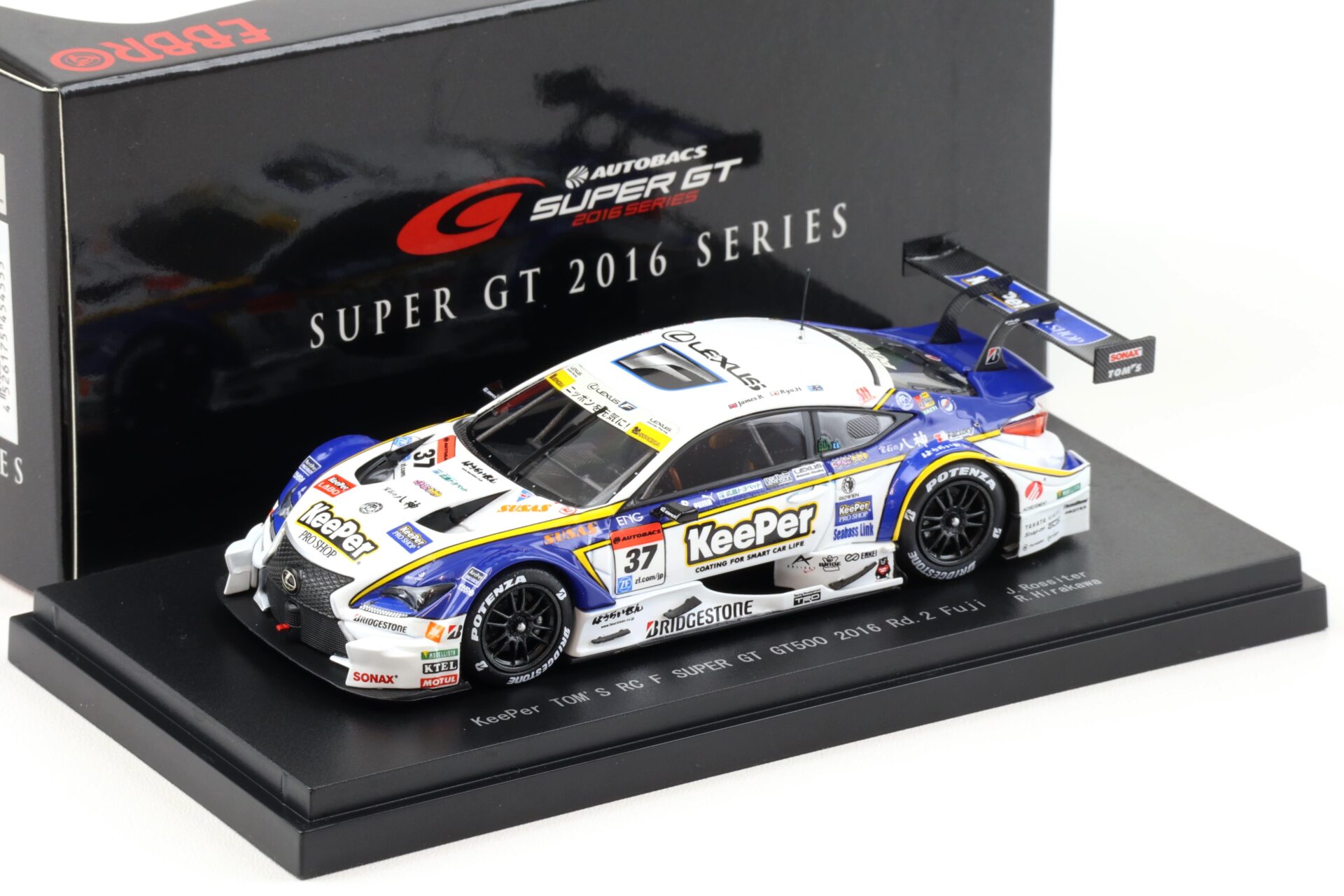 ID 94741 orig.jpg 1:43 Ebbro Lexus RC F Super GT500 KeeOer TOM´s RC F 2016 #37 Rd.2 Fuji