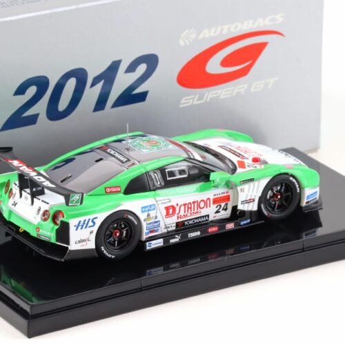 1:43 Ebbro Nissan GT-R Super GT500 D´Station ADVAN GT-R 2012 #24 Low Down Force