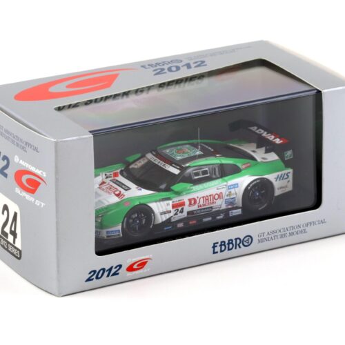 1:43 Ebbro Nissan GT-R Super GT500 D´Station ADVAN GT-R 2012 #24 Low Down Force