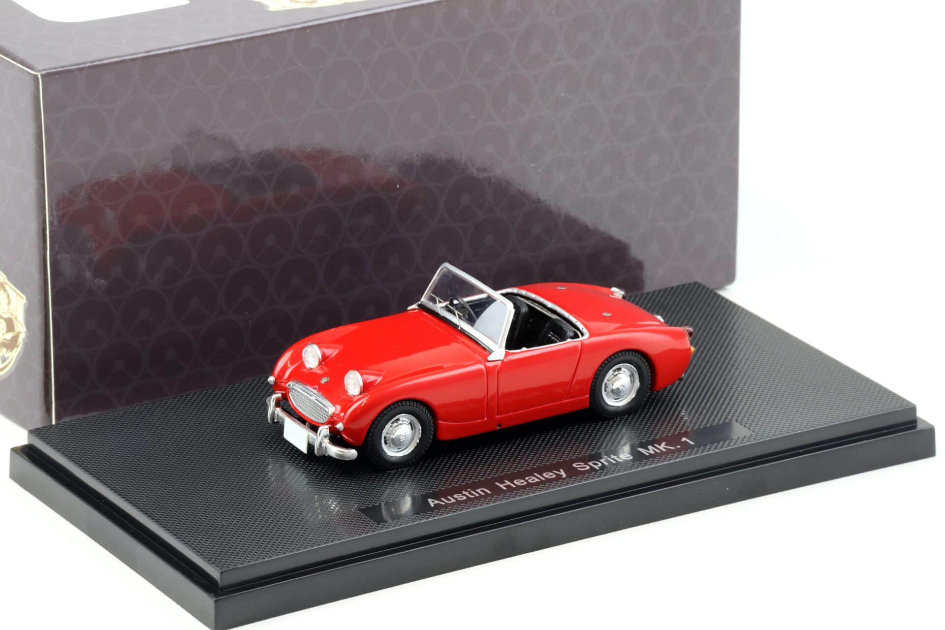 1:43 Ebbro Austin Healey Sprite MK.1 Roadster 1958 red