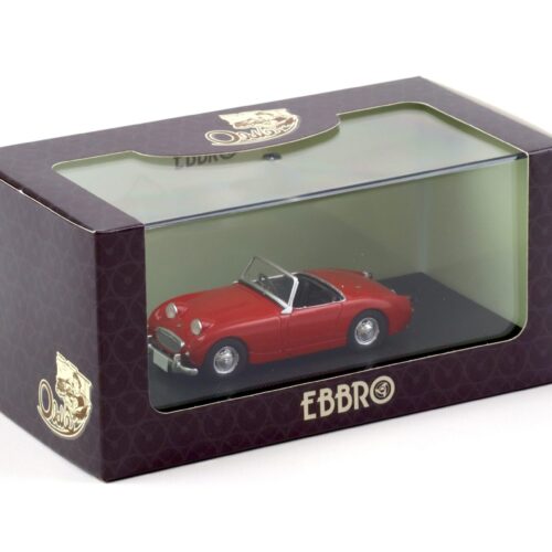 1:43 Ebbro Austin Healey Sprite MK.1 Roadster 1958 red
