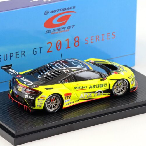 1:43 Ebbro Honda NSX GT3 Super GT300 CARGUY ADA NSX GT3 2018 #777 Kimura/ Yokomizo