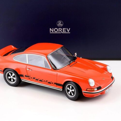1:18 Norev Porsche 911 RS Touring 1973 blood orange & black - Limited 300 pcs.