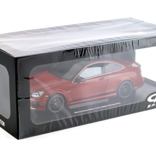 1:18 GT Spirit GT920 Mercedes C63 AMG Coupe (W204) Edition 507 fire opal red 2014