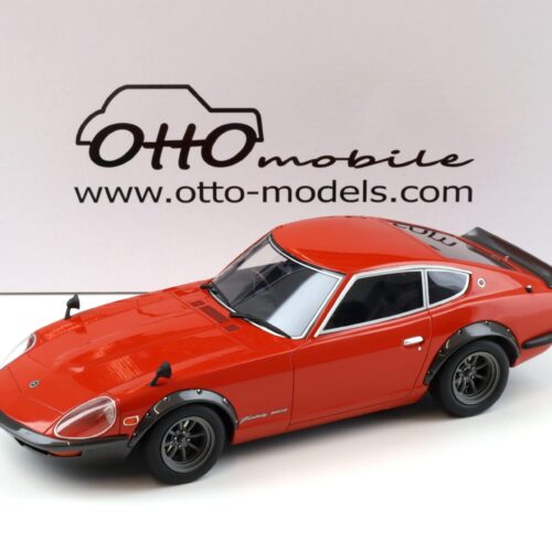 1:18 OTTO mobile OT457 Nissan Fairlady 240 ZG Grand Prix red 1972