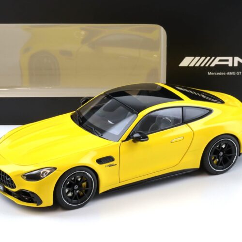 1:18 NZG Mercedes AMG GT 43 sun yellow GTC192 DEALER VERSION