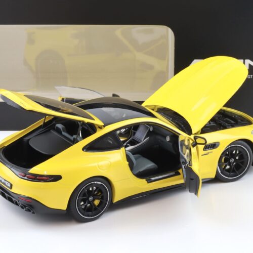 1:18 NZG Mercedes AMG GT 43 sun yellow GTC192 DEALER VERSION