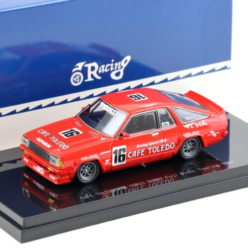 1:43 Ebbro Nissan Sunny CAFE TOLEDO 246 TORII Sunny Fuji Minor Touring 1989 #16
