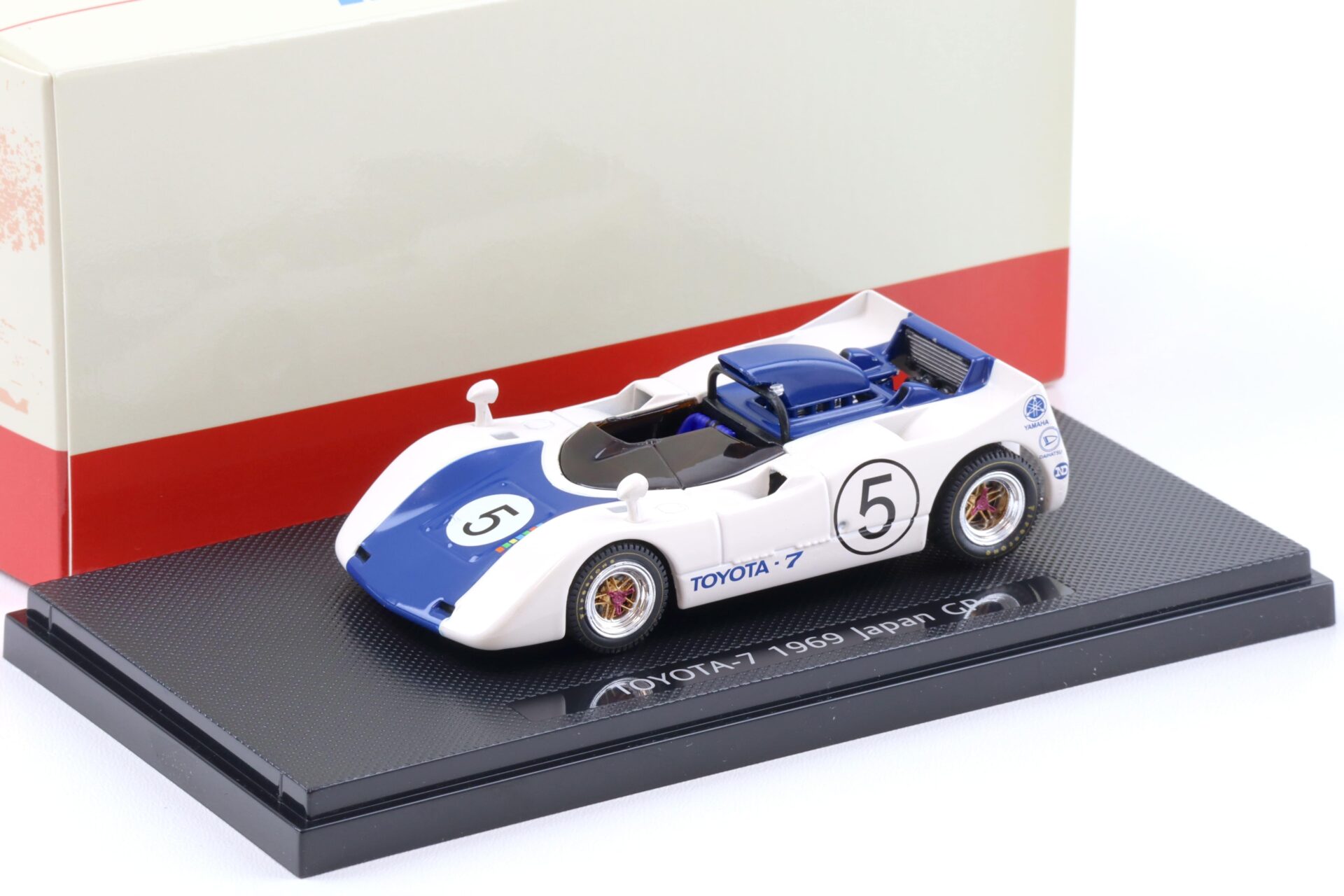 1:43 Ebbro Toyota 7 Japan GP 1969 #5 white/ blue