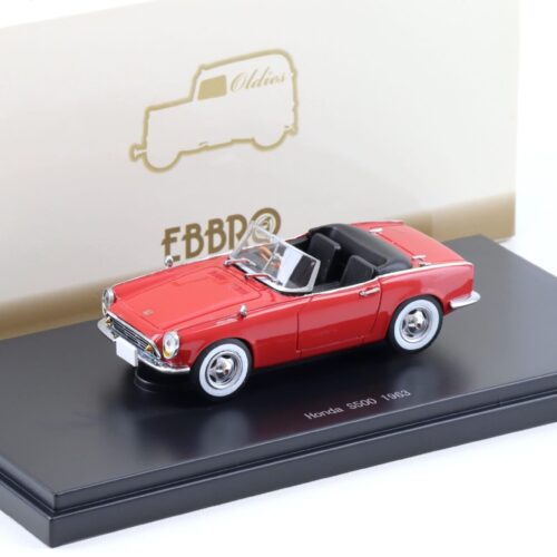 1:43 Ebbro Honda S500 Cabrio 1963 red