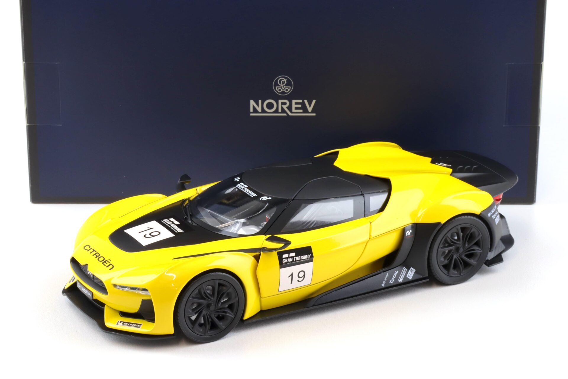 1:18 Norev GT by Citroen Concept Car 2008 yellow / black Gran Turismo - Limited 200 pcs.