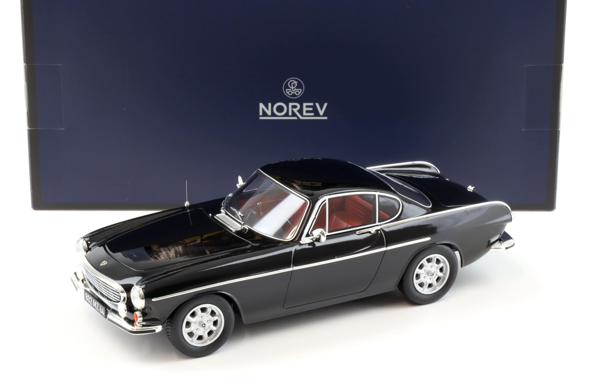 1:18 Norev Volvo 1800 S Coupe 1967 black - Limited 400 pcs.