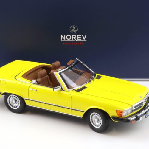 1:18 Norev Mercedes 450 SL R107 US Version 1979 yellow Hart aber Herzlich - Image 2