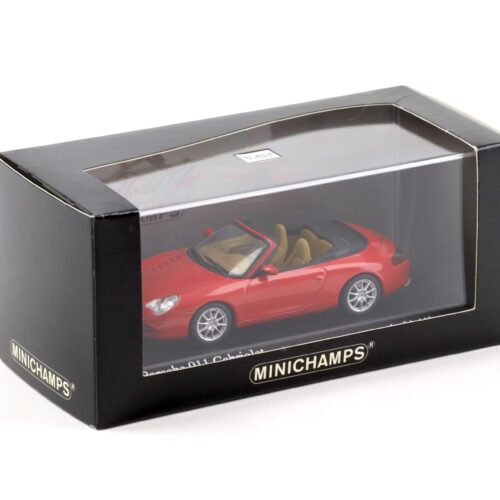 1:43 Minichamps Porsche 911 996.II Carrera Cabriolet Indisch red