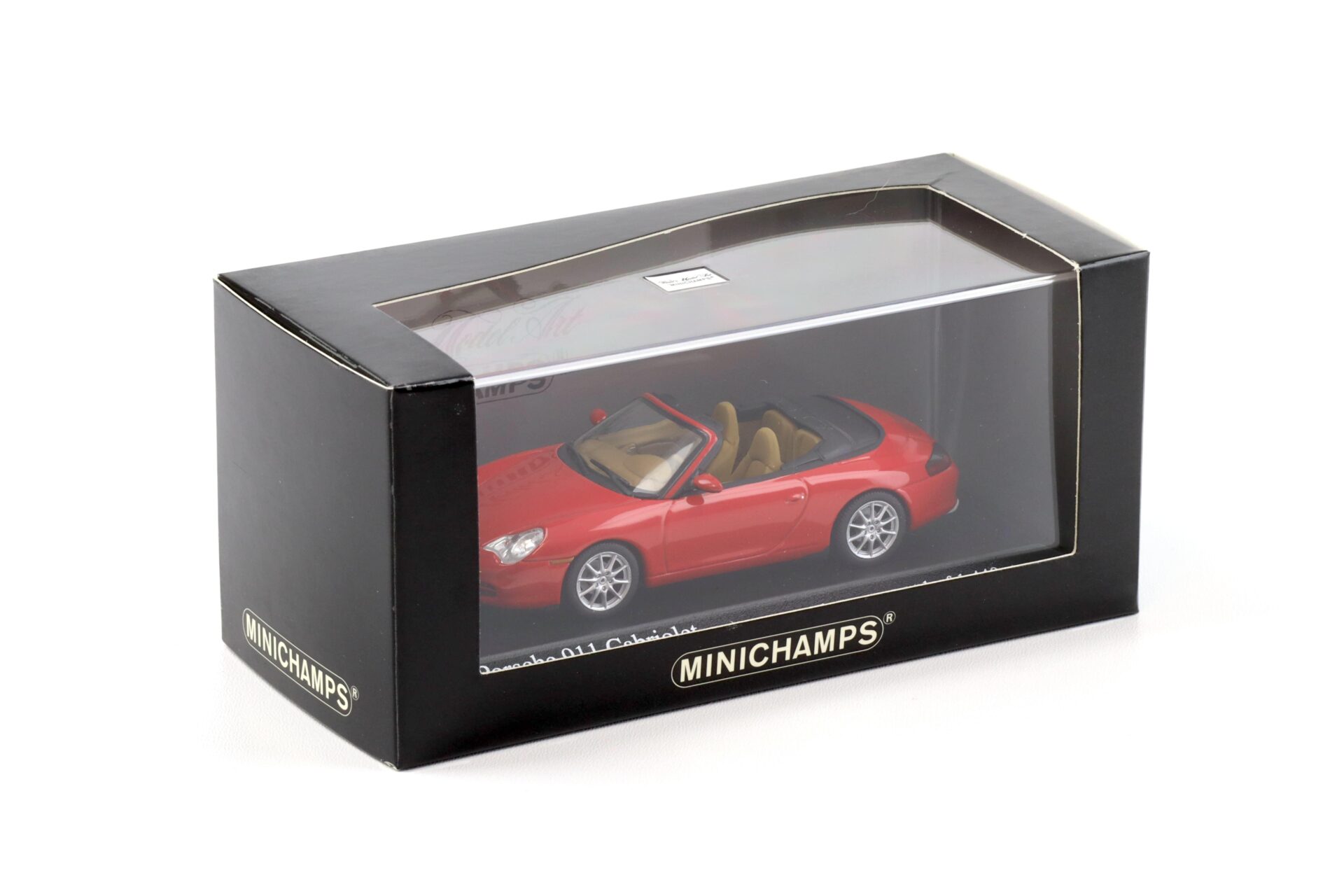 1:43 Minichamps Porsche 911 996.II Carrera Cabriolet Indisch red