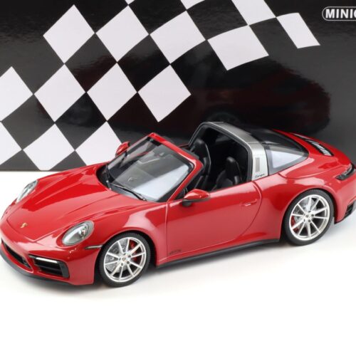 1:18 Minichamps Porsche 911 (992) Targa 4 GTS red 2021