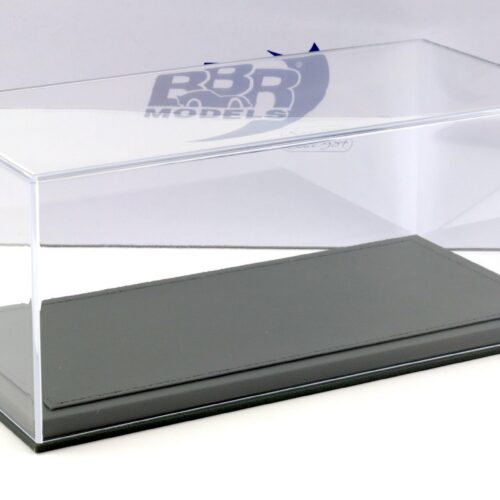 1:18 BBR Vitrine Show Case Display Case with grey Base VET1803A1